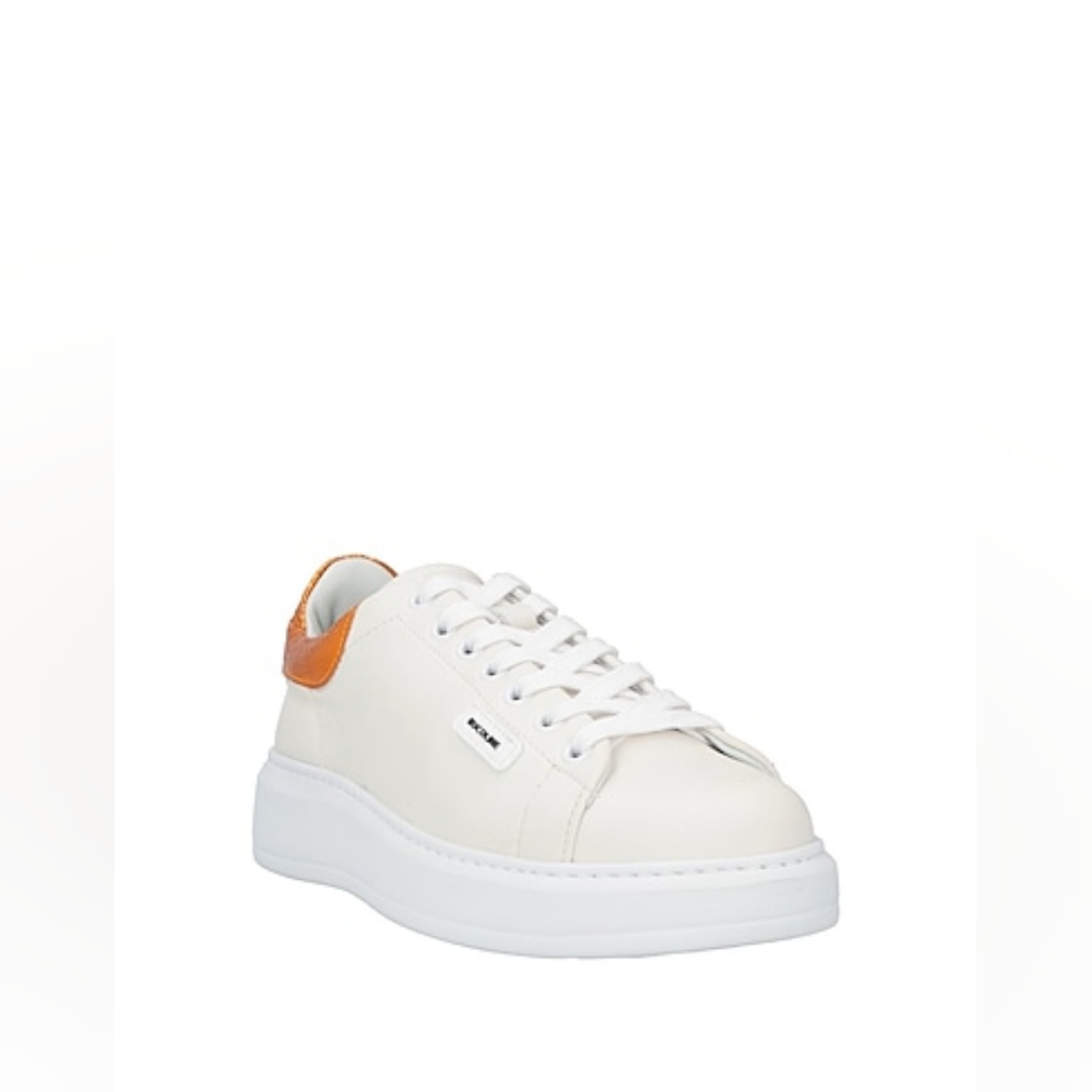 Rucoline Women's White/Orange Sneakers